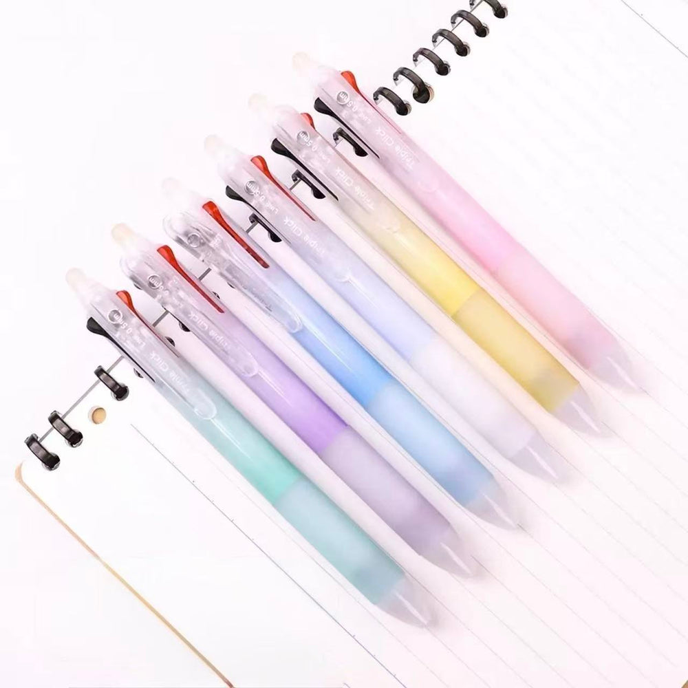 Stationery - Gradient Erasable 3-Colour Pen 0.5mm Assorted - Goodie Goodie