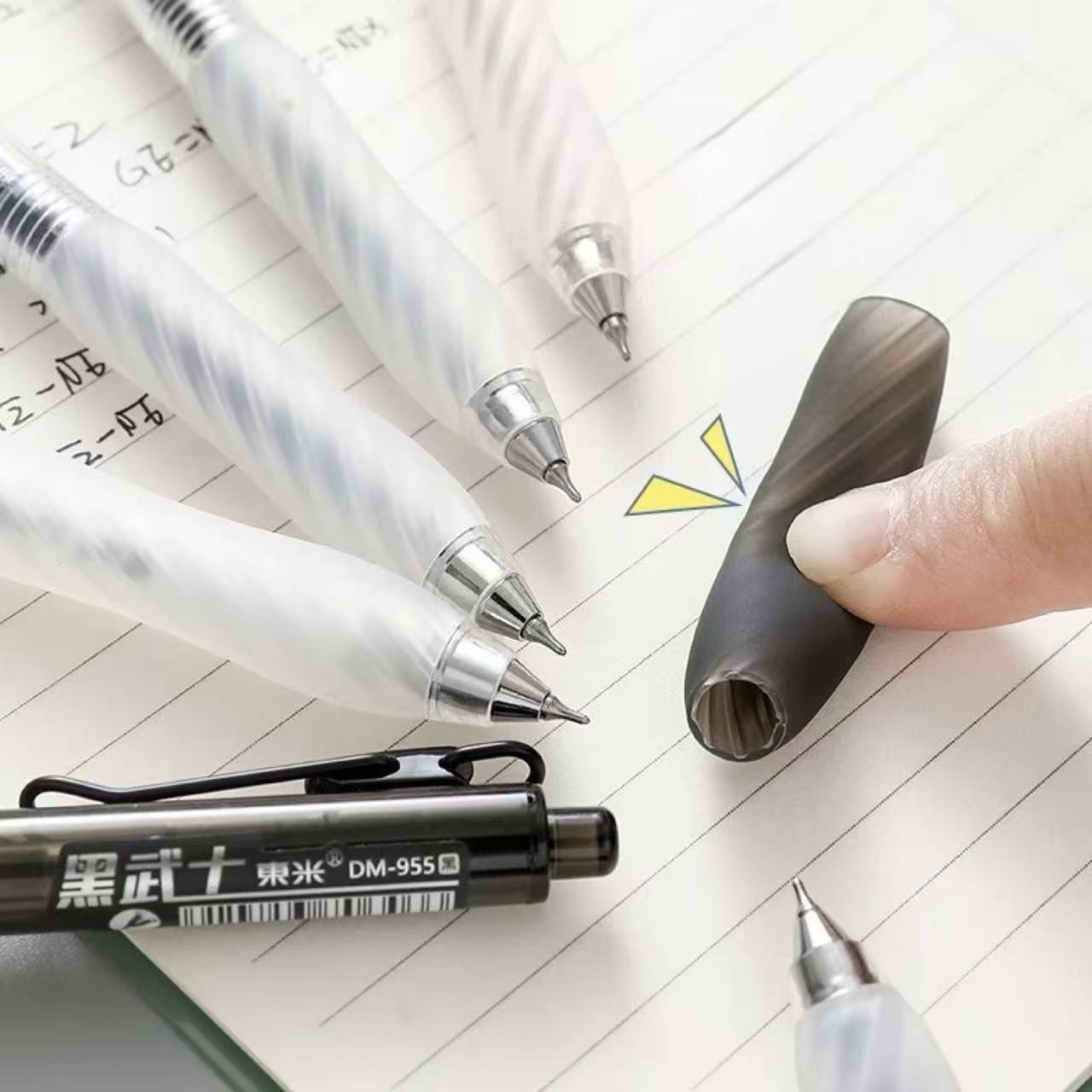 Stationery - Domi Samurai Series Low-Centre Gravity Gel Pen 0.5mm Black Ink – Black Samurai - Goodie Goodie