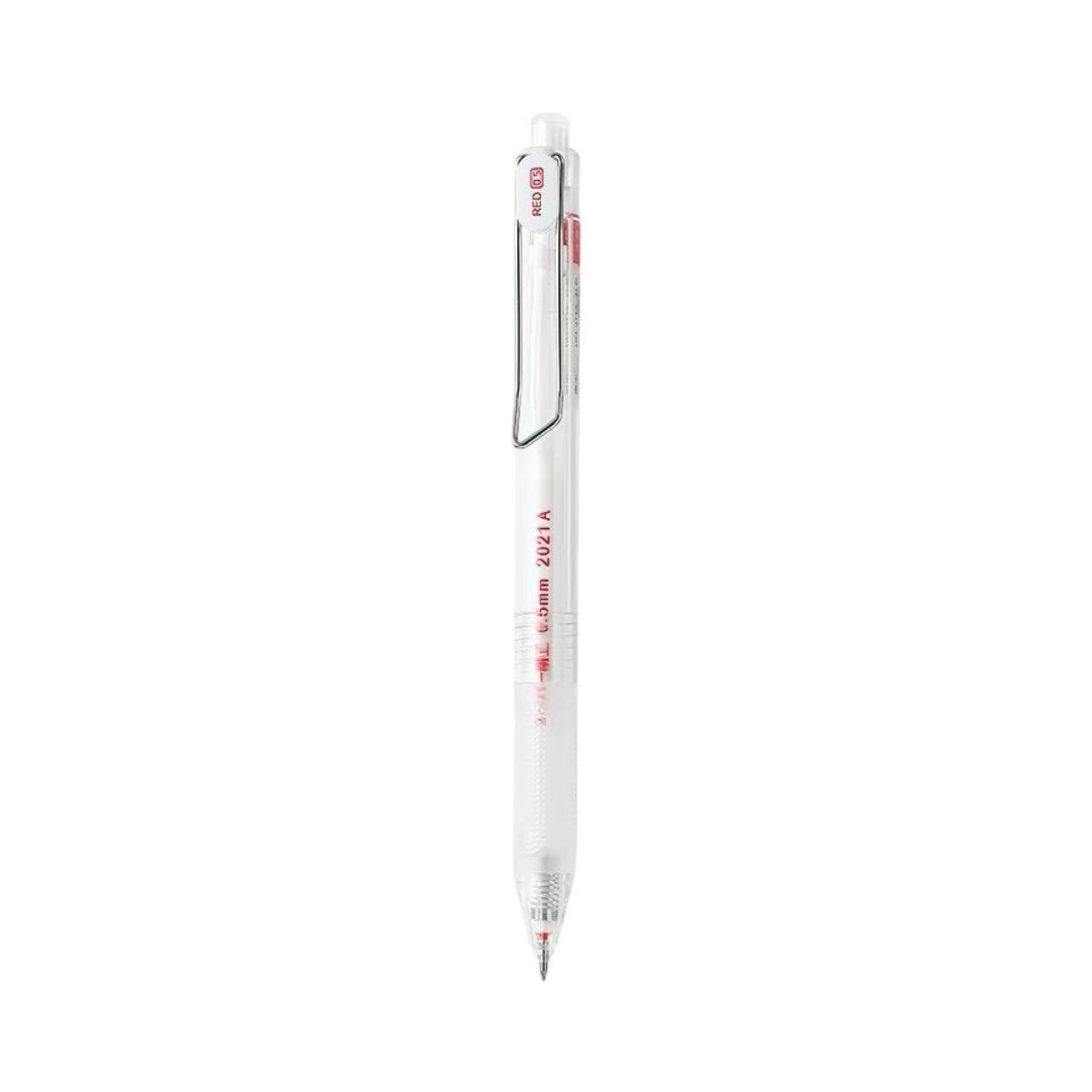 Stationery - Domi Quick-Dry Gel Pen 0.5mm Red Ink - Goodie Goodie