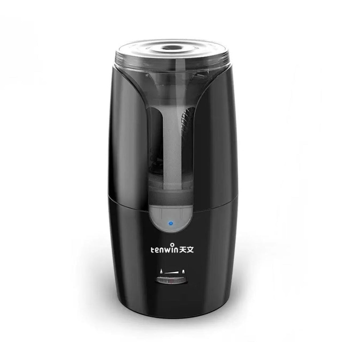 Tenwin Rechargeable Electric Pencil Sharpener – Black