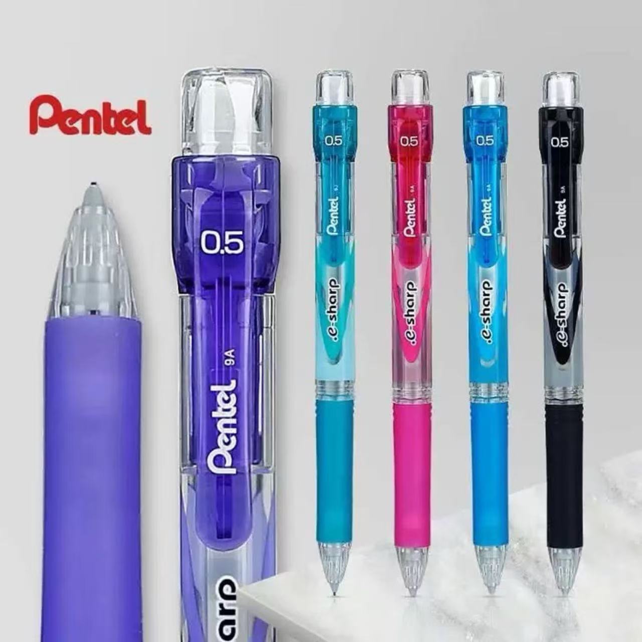 Pentel e-Sharp Mechanical Pencil 0.5mm - Pink