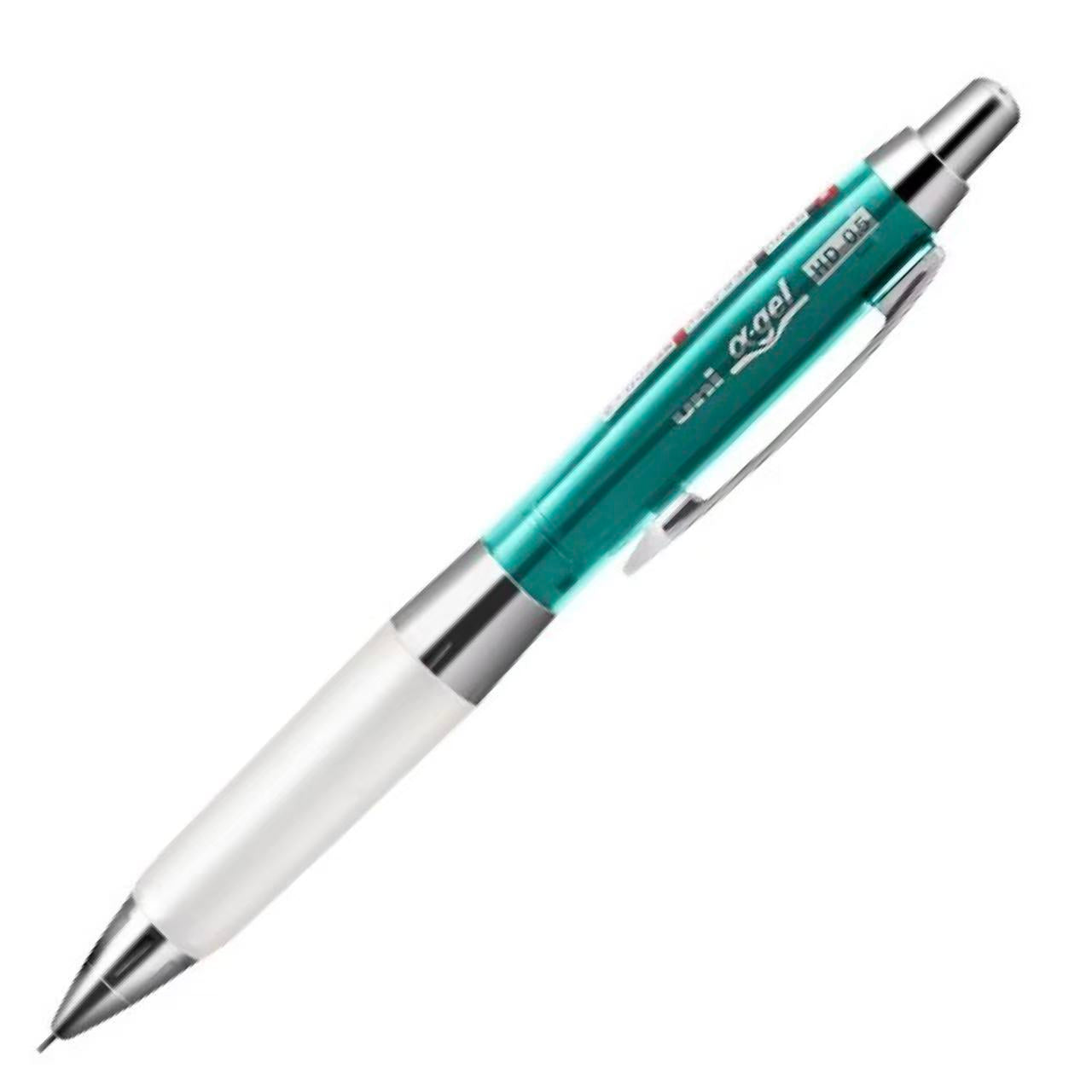 Uni α-gel Soft Grip Shaker Mechanical Pencil 0.5mm – White Grip