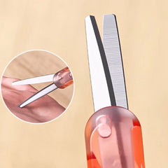 Kokuyo Nature Corner 2-in-1 Portable Scissors & Box Cutter Assorted