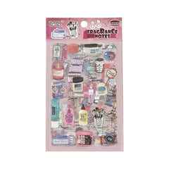 Fragrance Notes PET Waterproof Journal Stickers 6 Sheets
