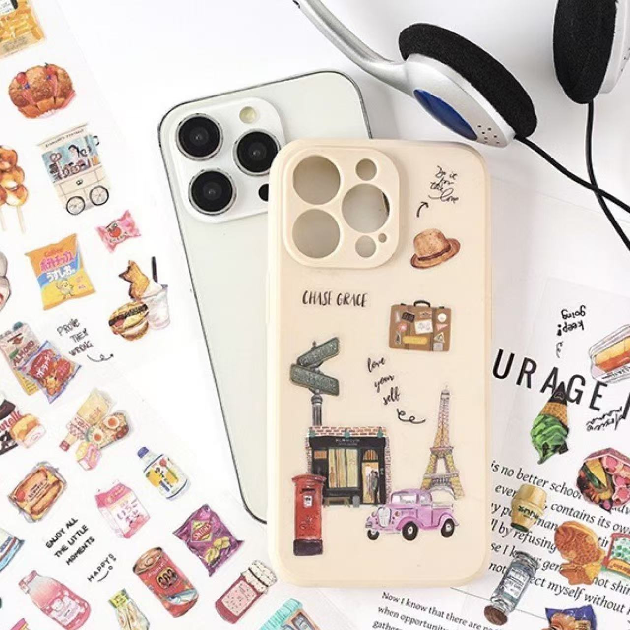 Journey Wonders PET Waterproof Journal Stickers 6 Sheets