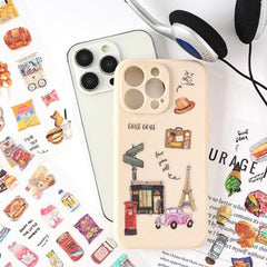 Journey Wonders PET Waterproof Journal Stickers 6 Sheets