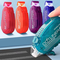 Campus Water Drop Refillable Dotliner Adhesive Tape Glue 6mm x 8m - Red