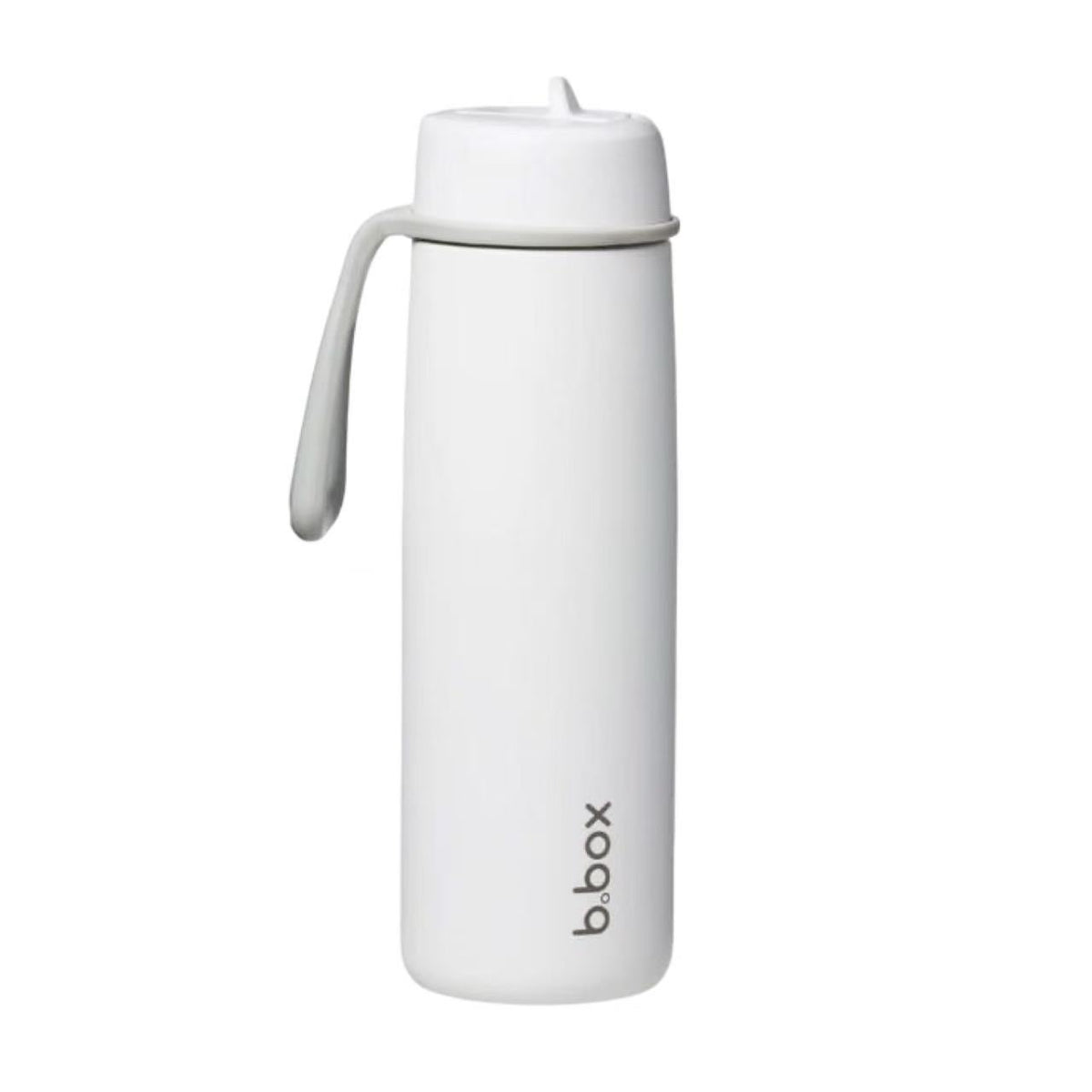 B.BOX Insulated Flip Top Bottle 690ml White Out