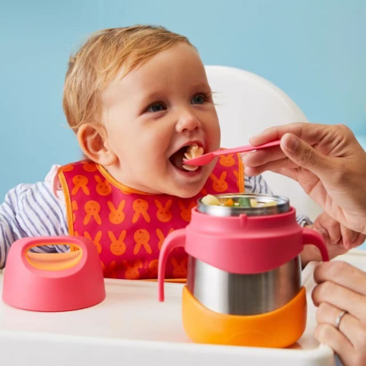 B.BOX Insulated Food Jar Strawberry Shake
