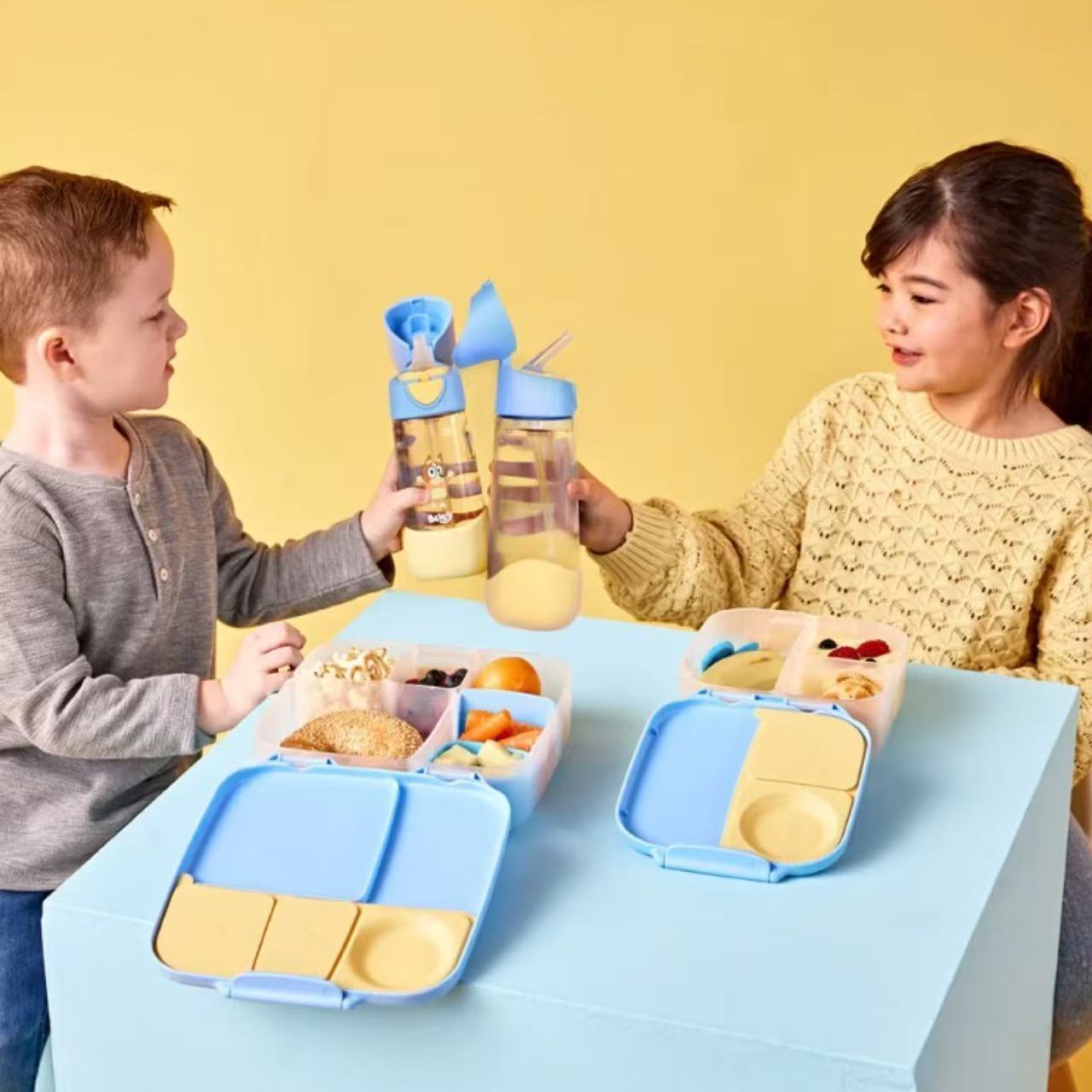 B.BOX Tritan Drink Bottle 600ml Bluey