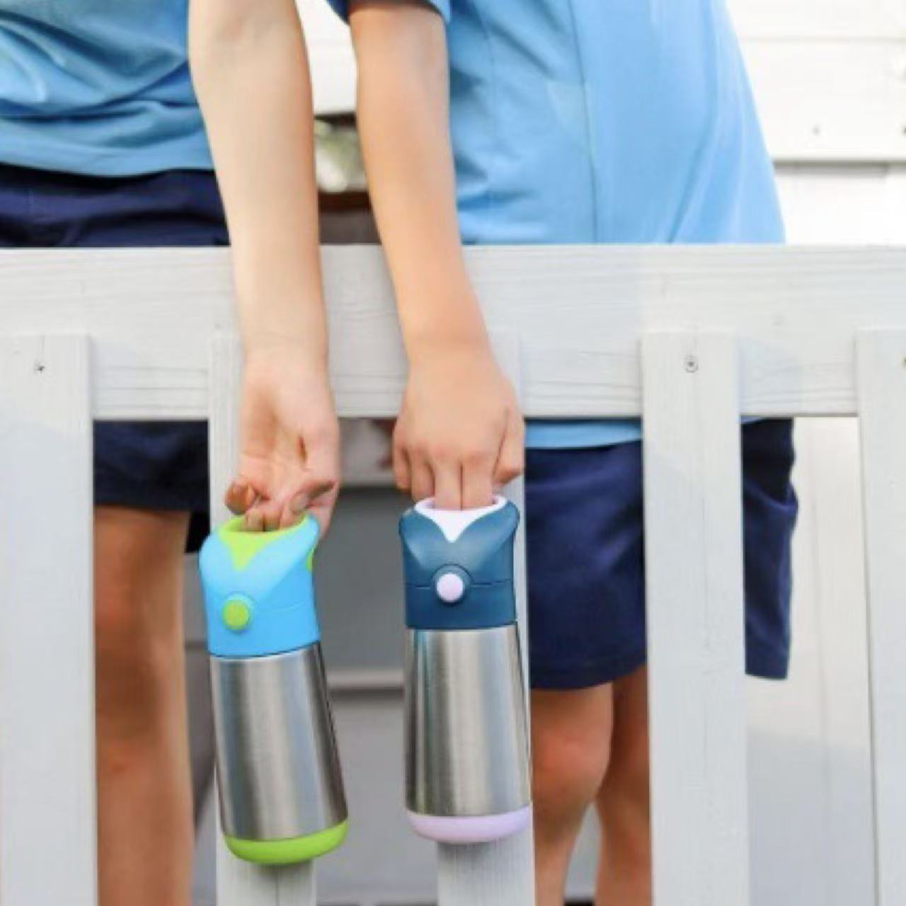 B.BOX Insulated Drink Bottle 350ml Indigo Rose