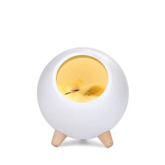 Kitten House Night Light-White