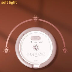 Coffee Cup Squishy Silicone Night Light & Phone Stand