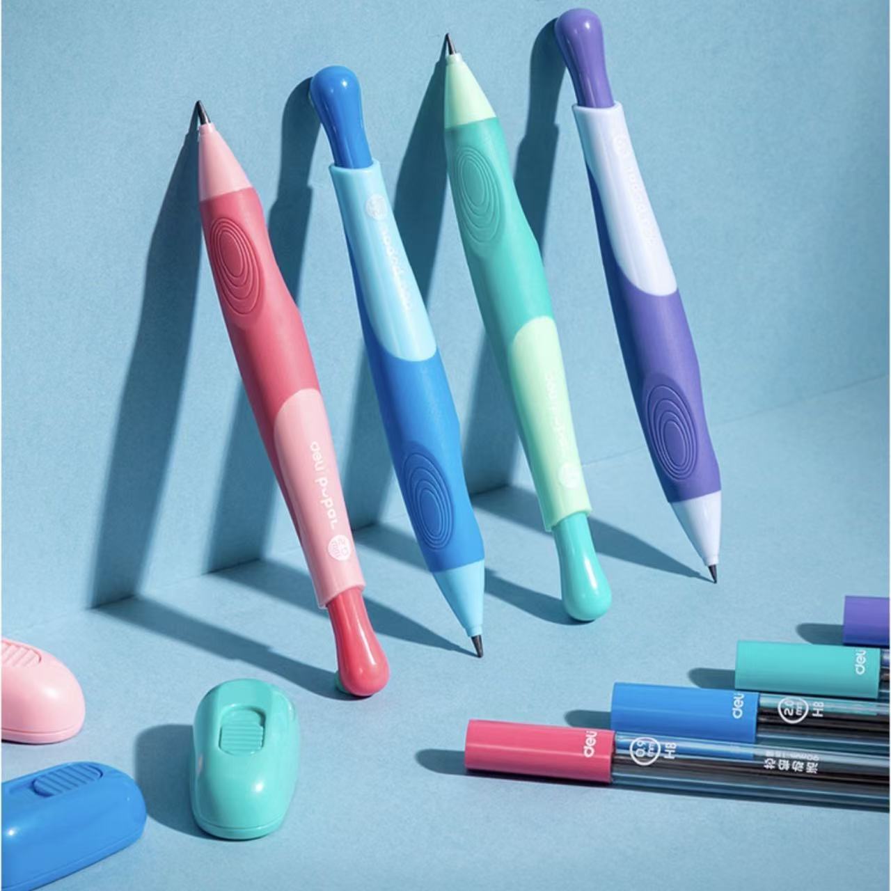 Deli Mechanical Pencil Set 2.0mm Assorted