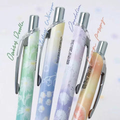 Pentel EnerGel Floral Limited Edition Needle Point Gel Pen 0.5mm Black Ink
