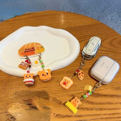 Butter Bear DIY Food Clip Keychain Pendant