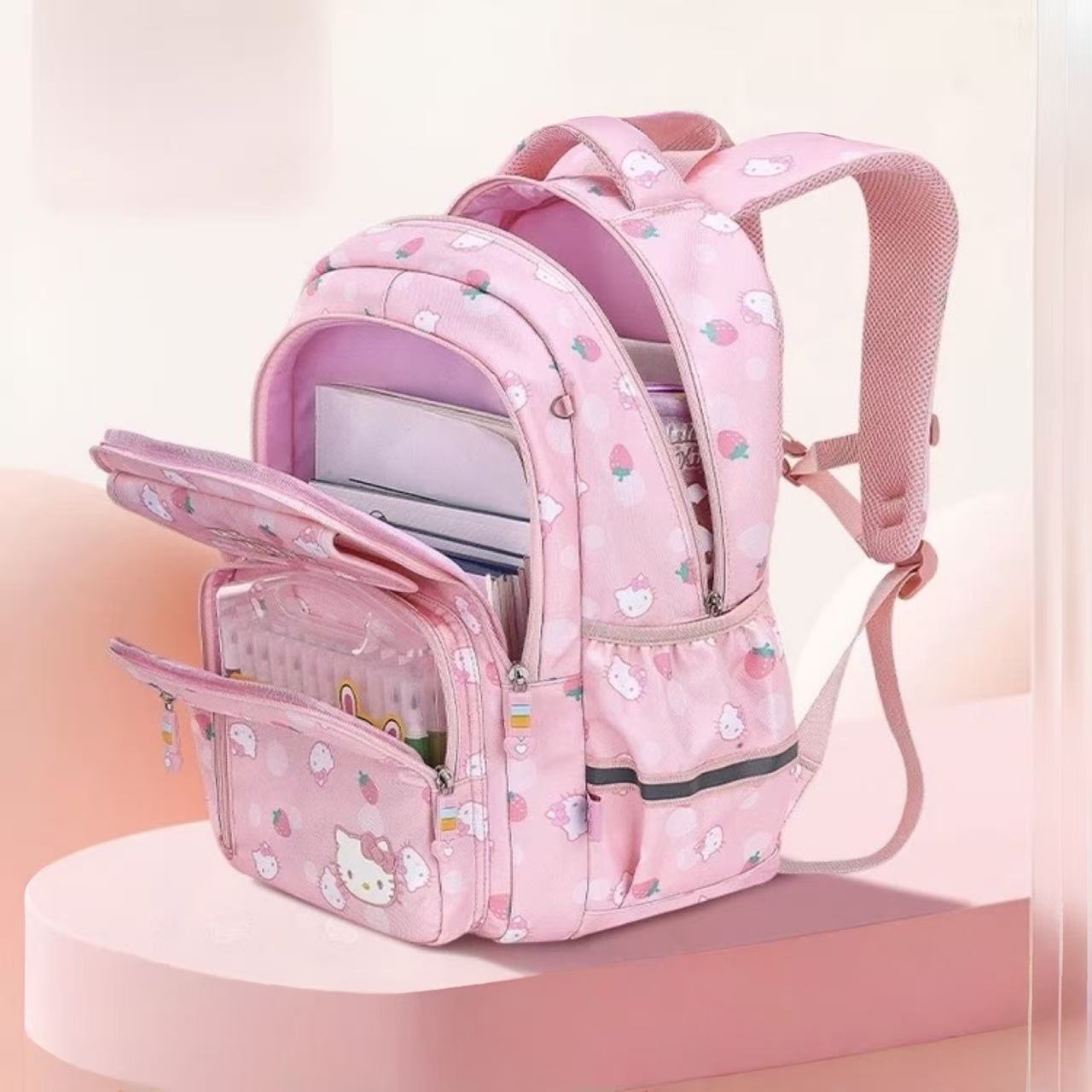 Sanrio School Backpack 31x13x42cm - Hello Kitty