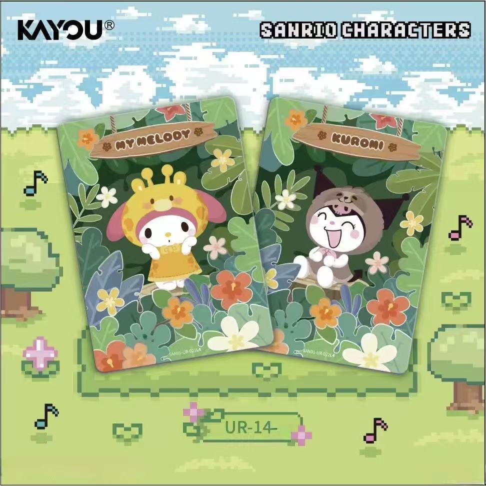 Kayou Sanrio Characters Mengmeng Collection Cards Blind Bag