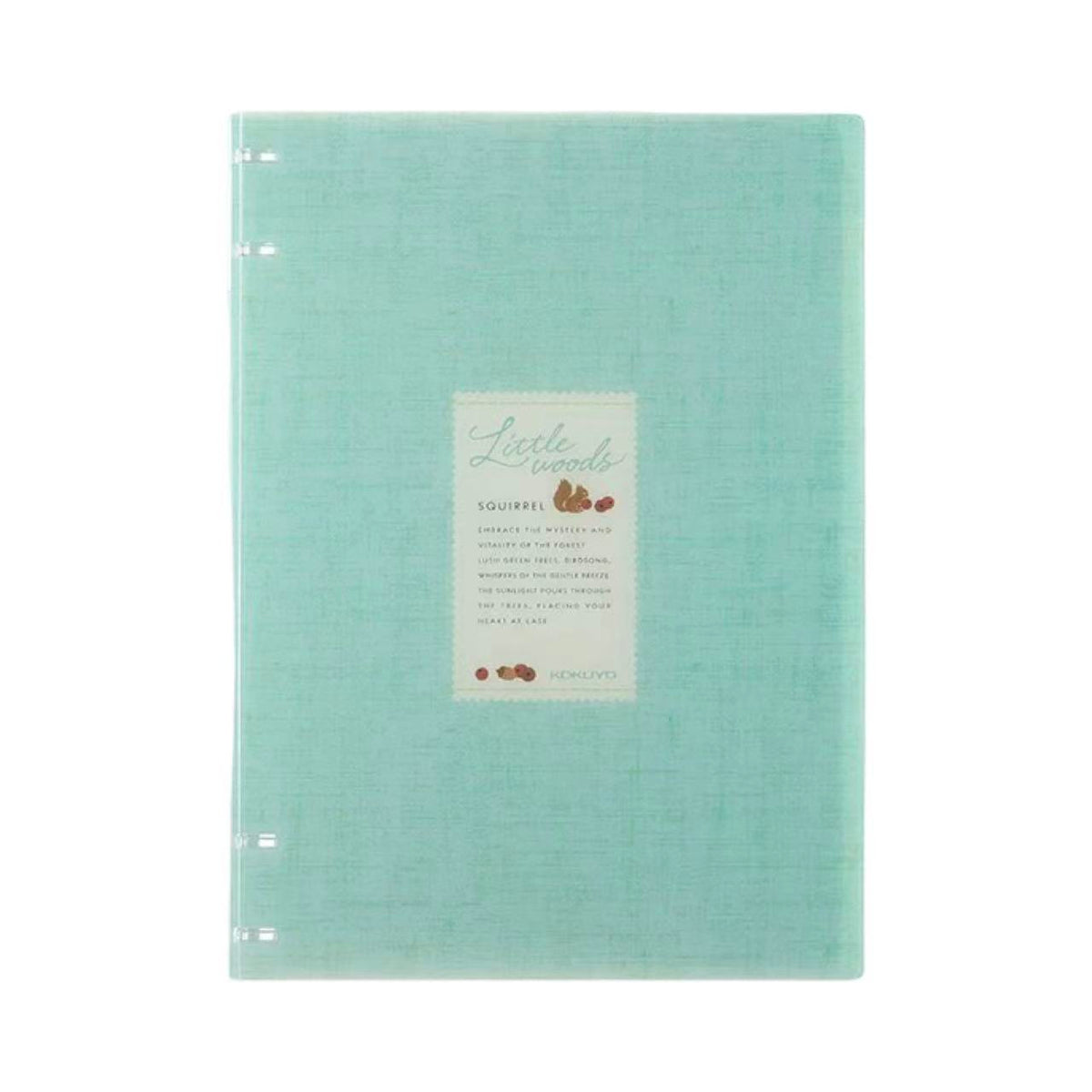 Kokuyo Little Woods 4 Holes Binder Note B5 40 Sheets