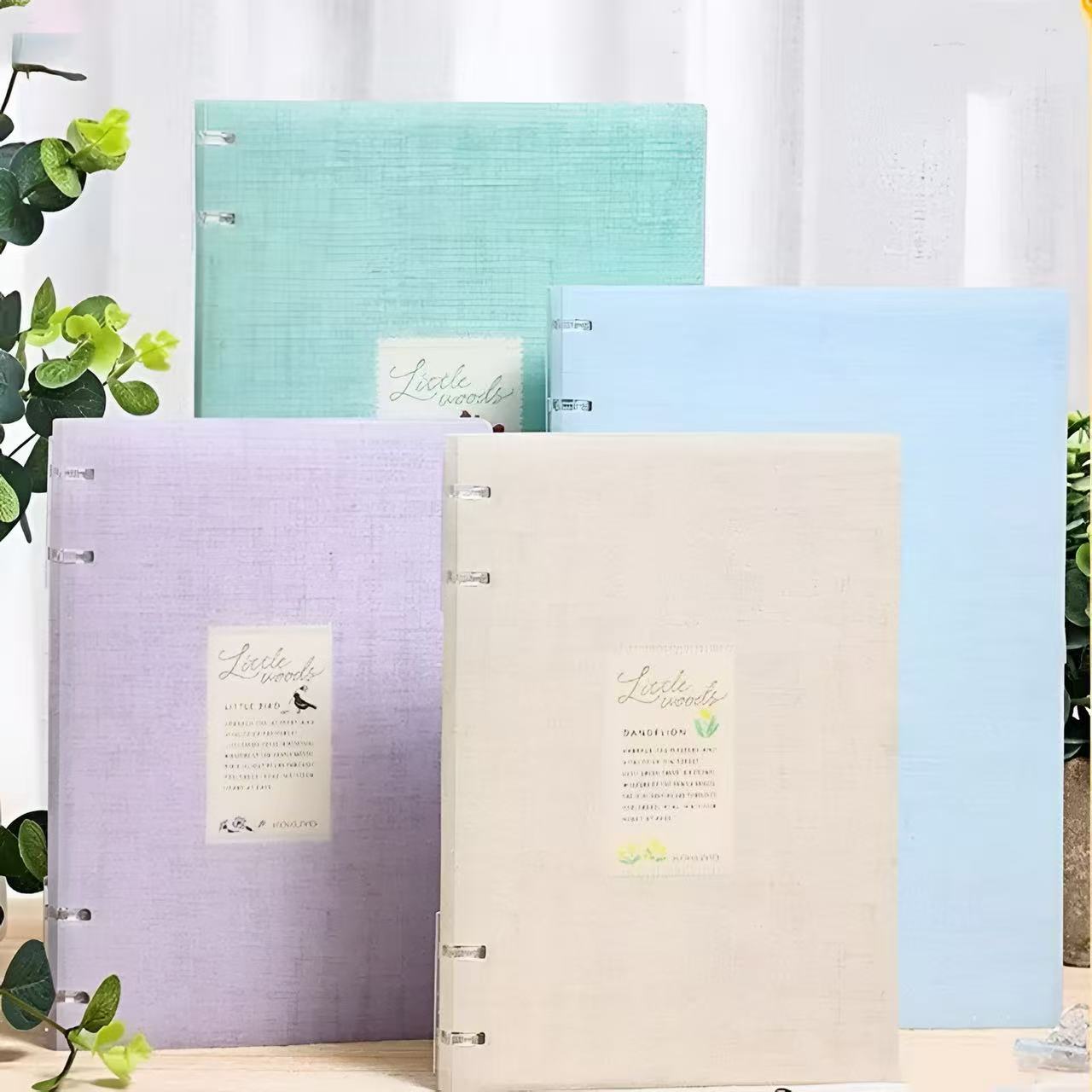 Kokuyo Little Woods 4 Holes Binder Note B5 40 Sheets