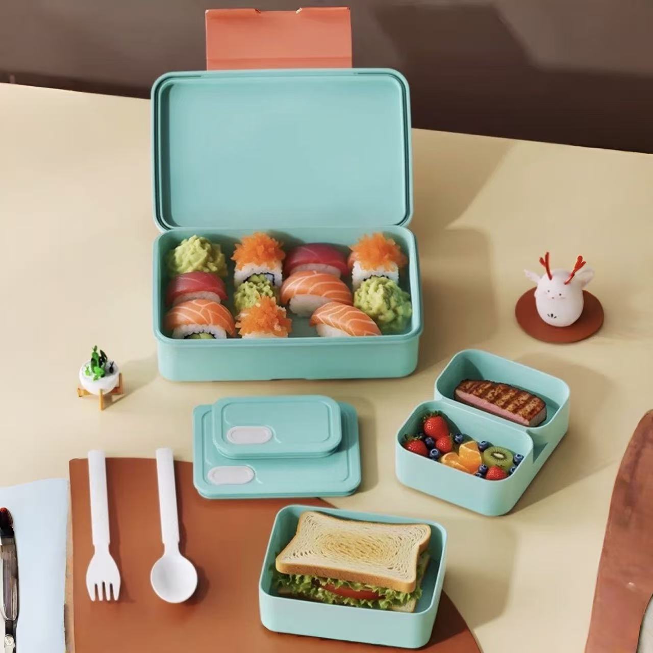 Yummy Bento Lunch Box 650ml