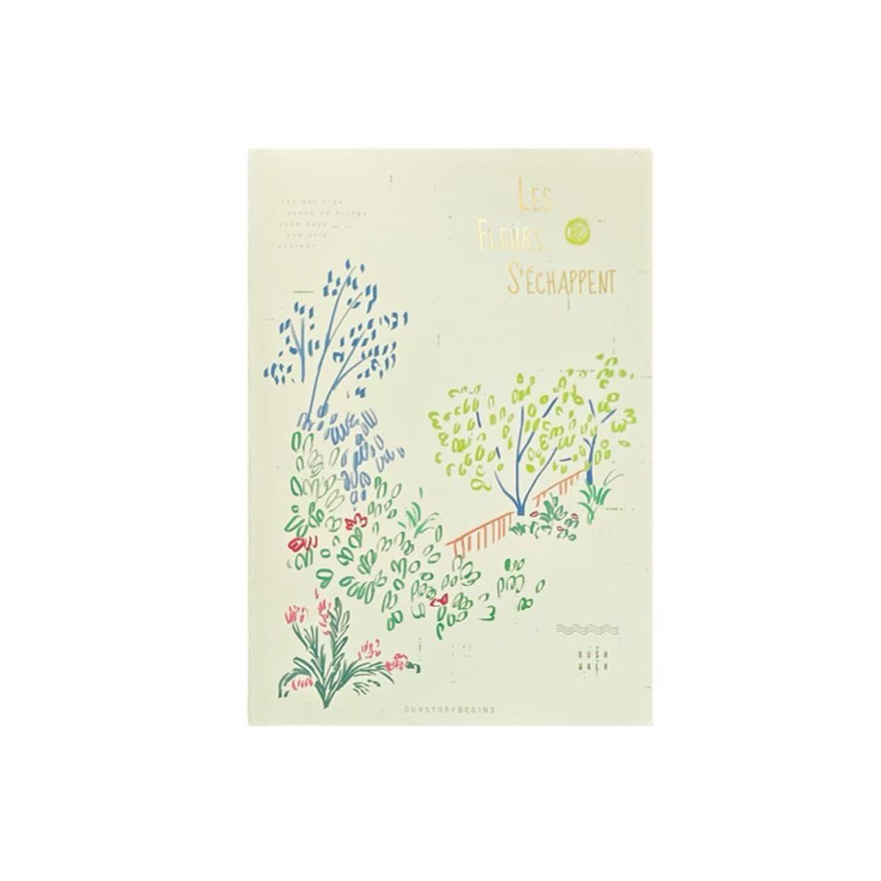 "Jungle Walk" A5 Lined Notebook 44 Sheets Assorted