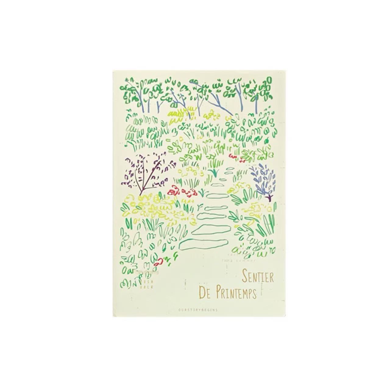"Jungle Walk" A5 Lined Notebook 44 Sheets Assorted