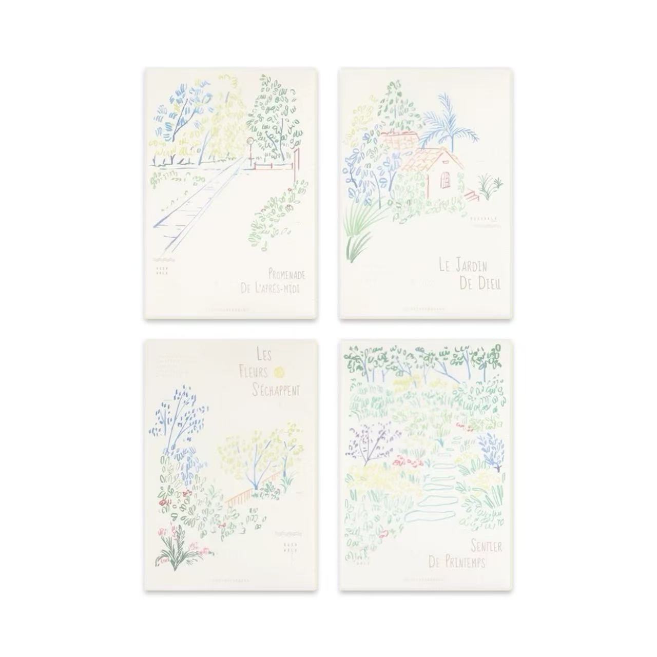 "Jungle Walk" A5 Lined Notebook 44 Sheets Assorted