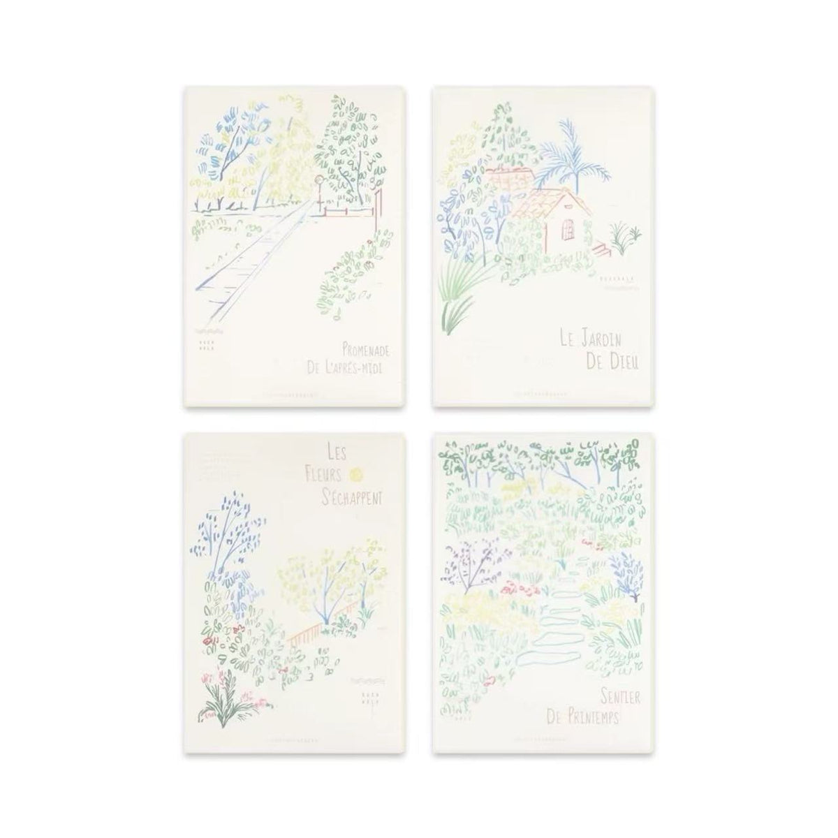 "Jungle Walk" A5 Lined Notebook 44 Sheets Assorted