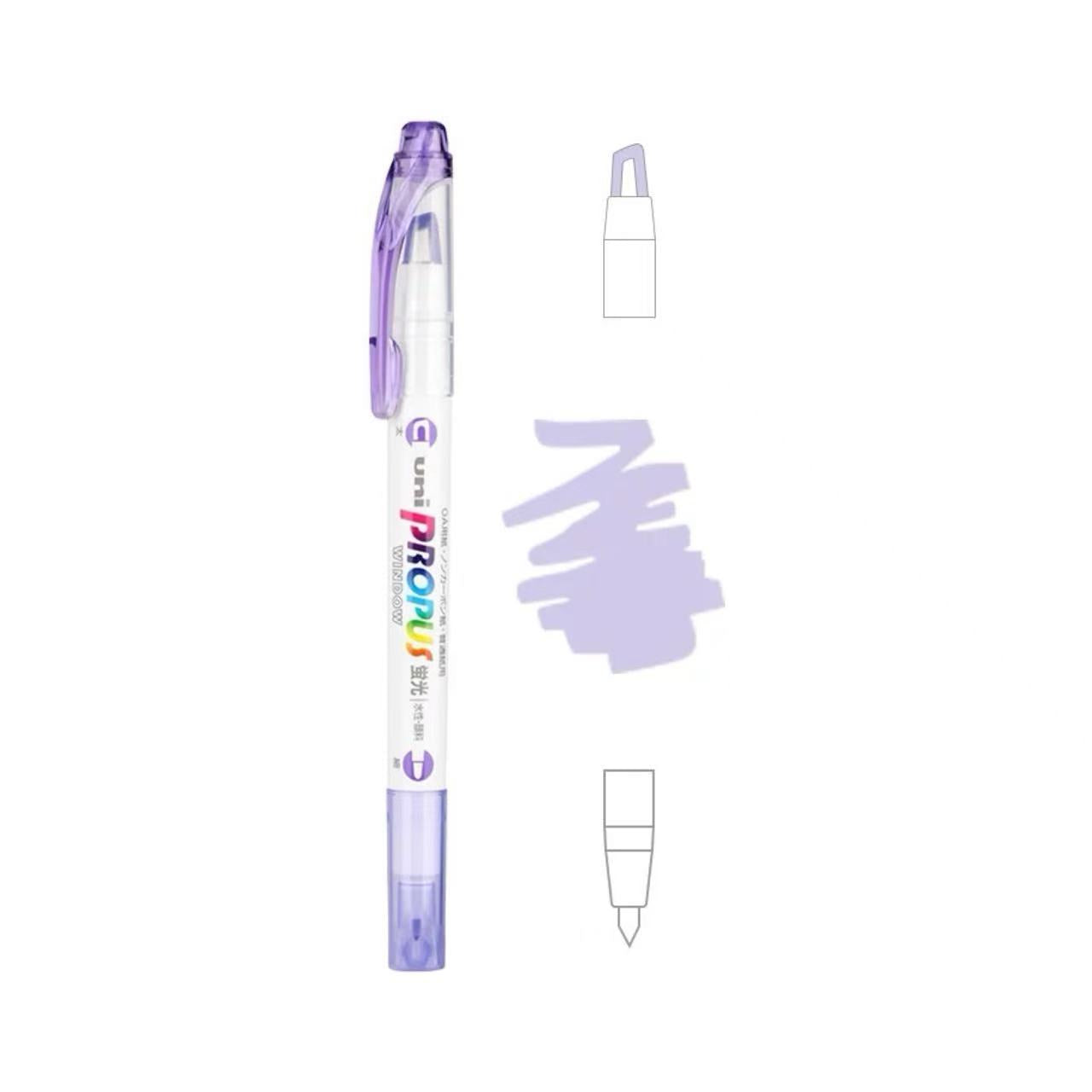 uni Propus Window Double-Sided Highlighter 4.0mm/0.6mm