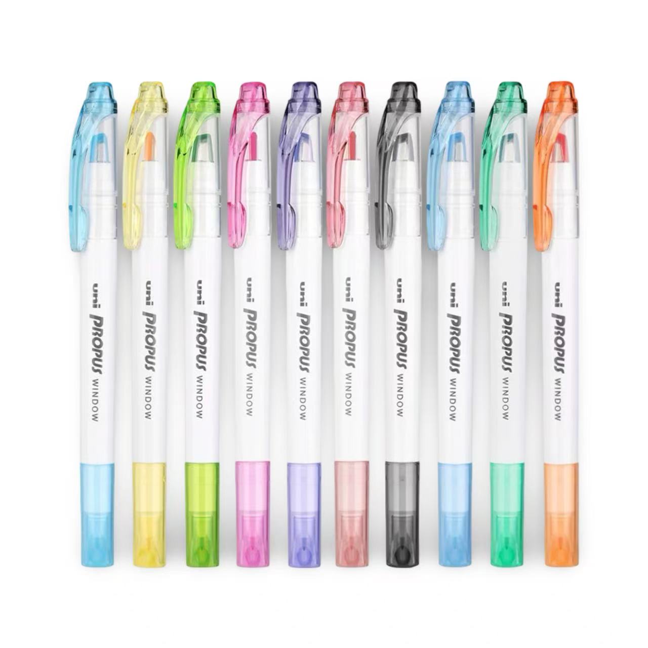 uni Propus Window Double-Sided Highlighter 4.0mm/0.6mm