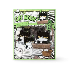 Cow Cat PET Waterproof Stickers 20pcs – Cat Vigour