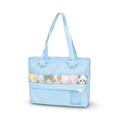 Rosyposy Pet Friends Tote Bag – Blue