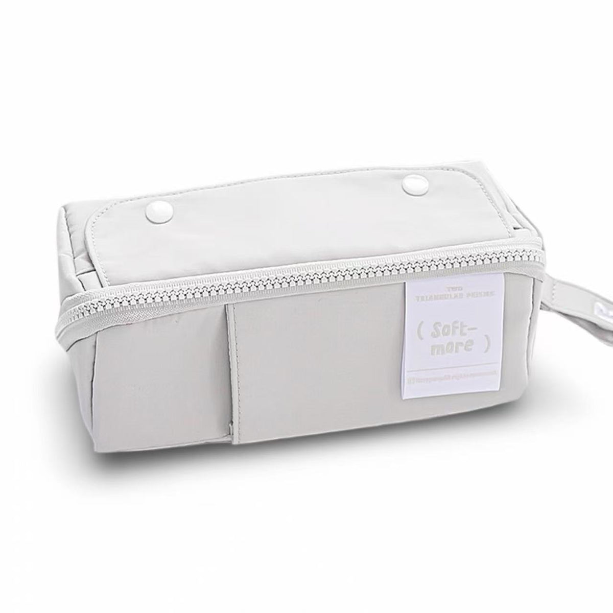 Rosyposy Prism Series Large Capacity Pencil Case – Grey