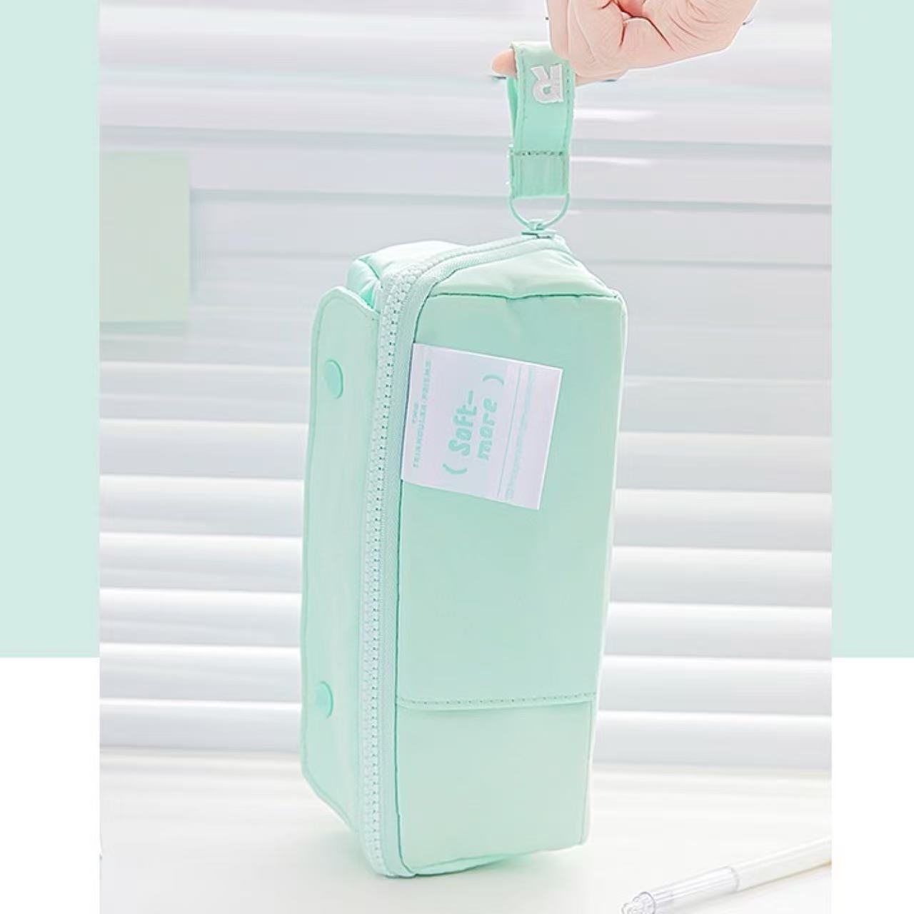 Rosyposy Prism Pencil Case 80*80*200mm - Mint