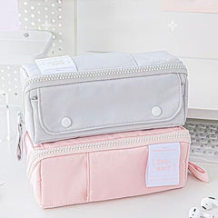 Rosyposy Prism Series Large Capacity Pencil Case – Pink