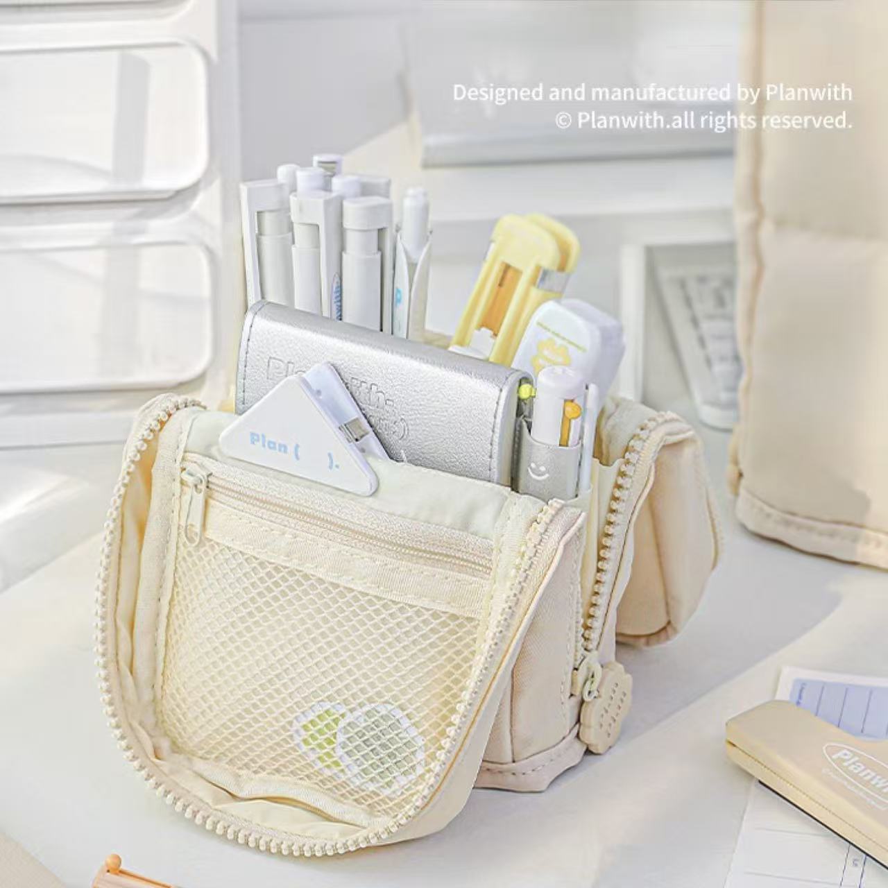 Planwith Foldable Stand Pencil Case – Butter