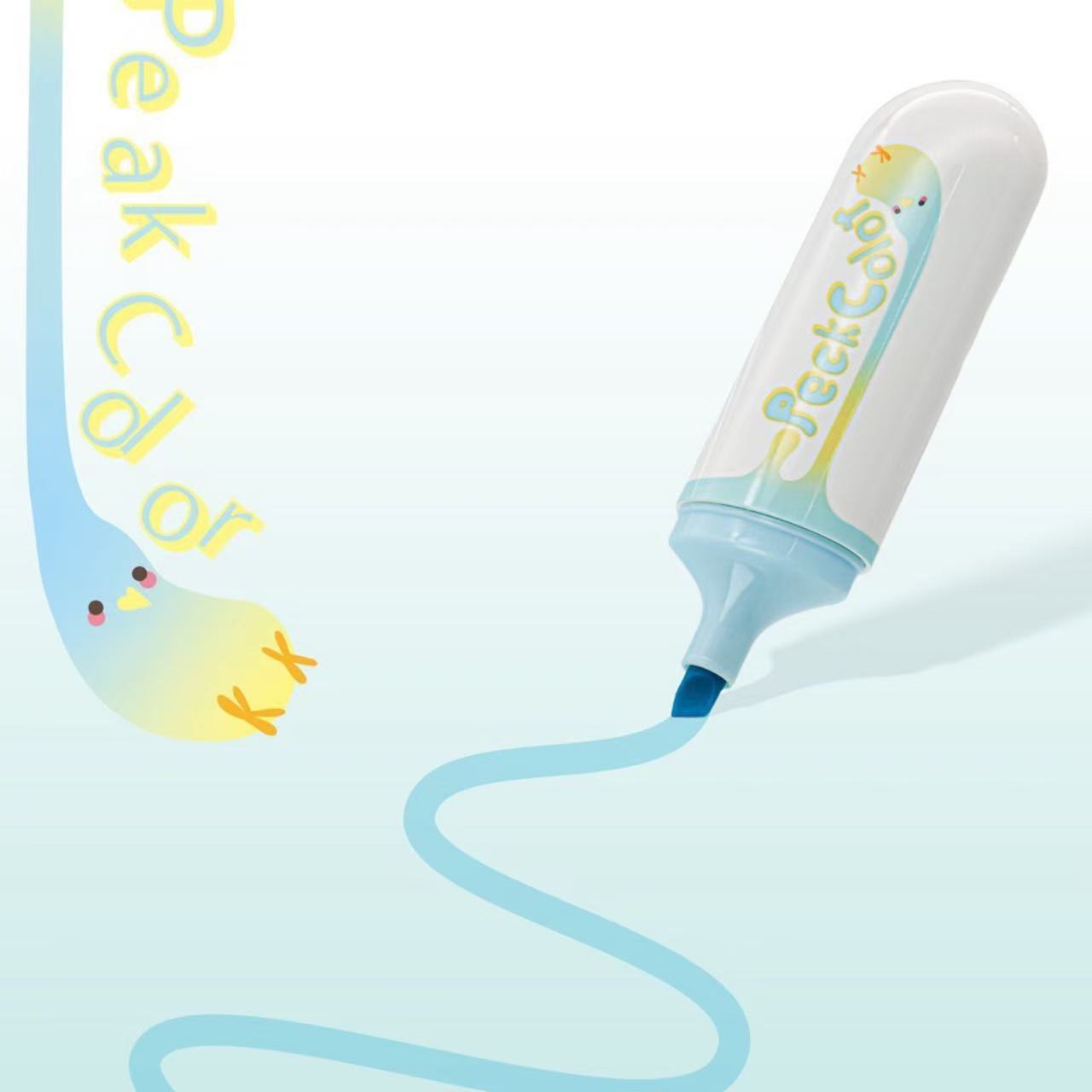 Parrot Squishy Beak Highlighter Set 4 Colours