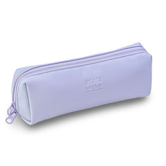 Planwith Soft Leather Wide-Open Pencil Case – Purple