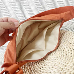 Minimalist Dumpling Crossbody Bag
