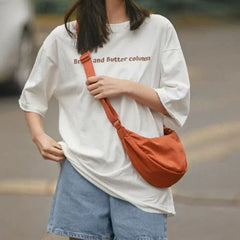 Minimalist Dumpling Crossbody Bag