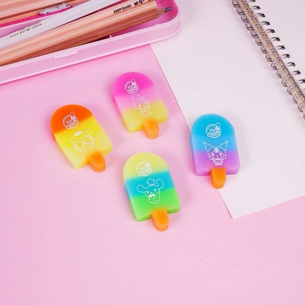 Sanrio Ice Block Eraser Assorted
