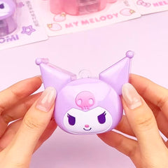 Kuromi Eraser Set with Storage Case 15pcs
