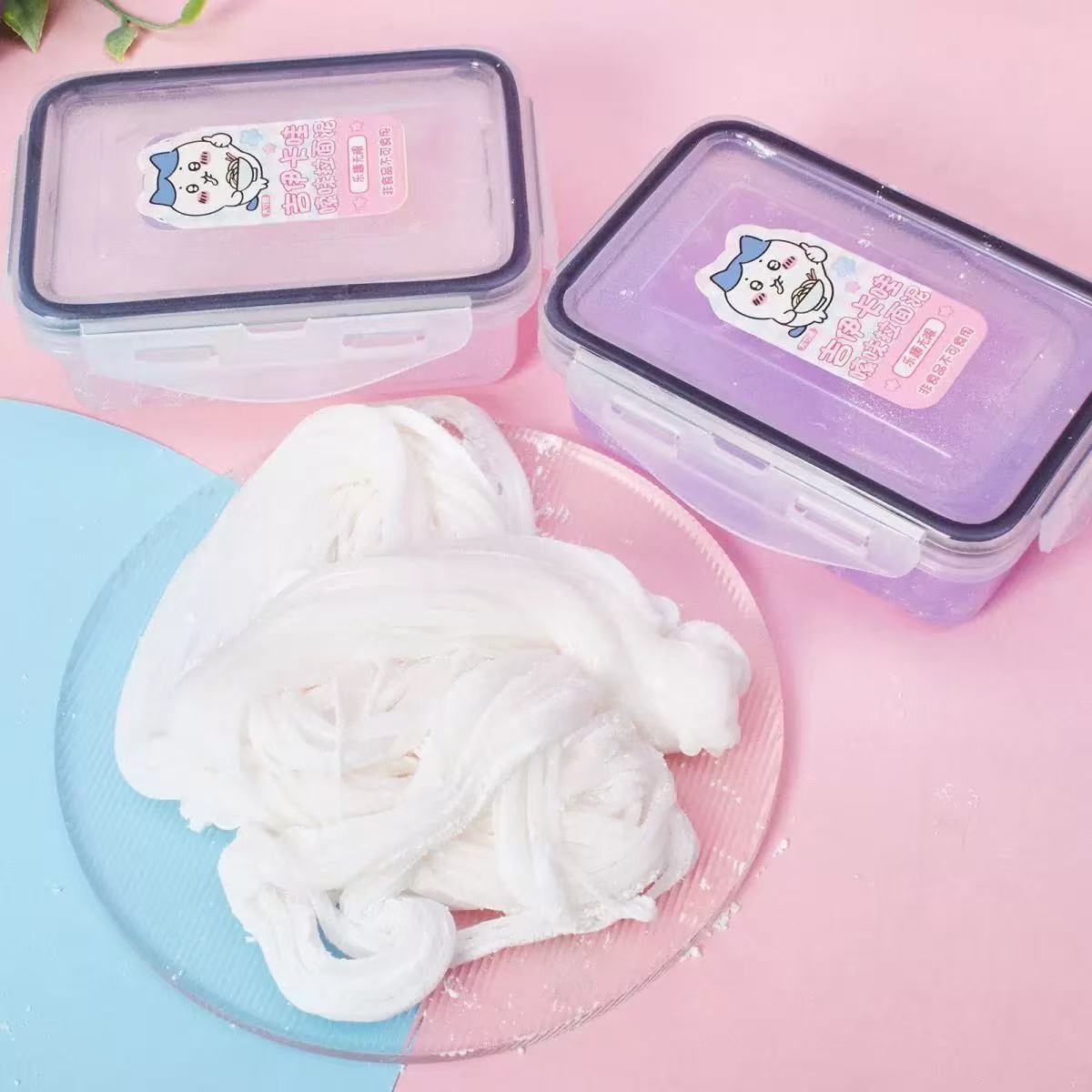 Chiikawa Ramen Slime Set with Storage Case Assorted