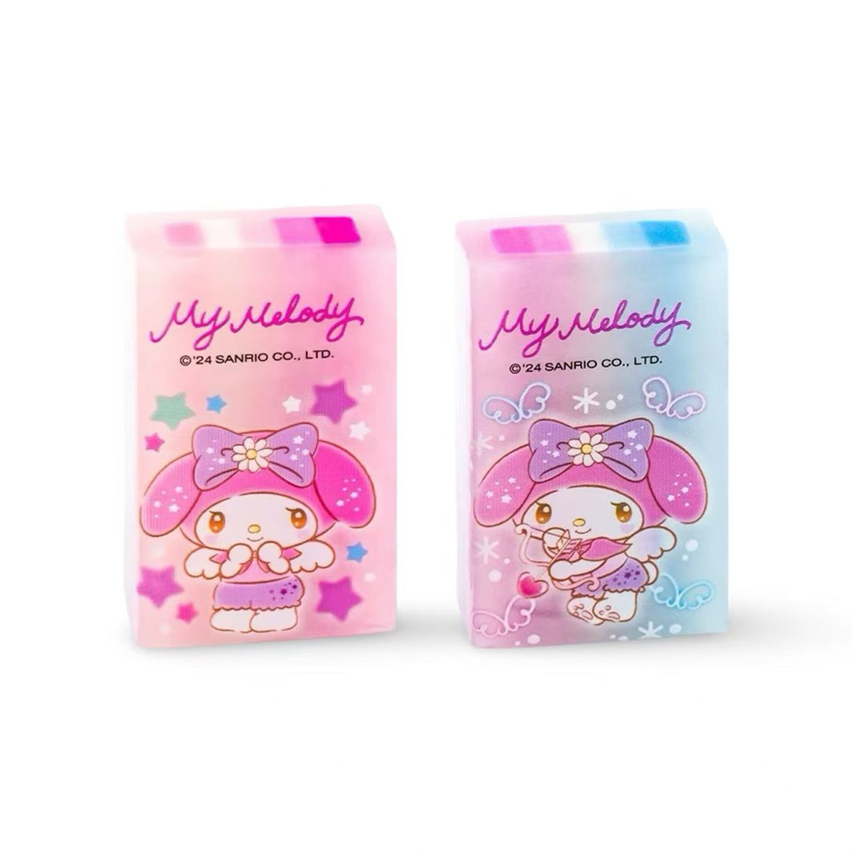 My Melody Rainbow Jelly Layer Eraser Assorted