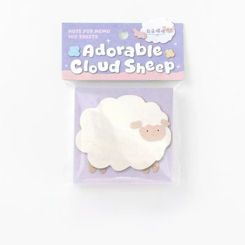 Cloud Sheep Notepad 100 Sheets