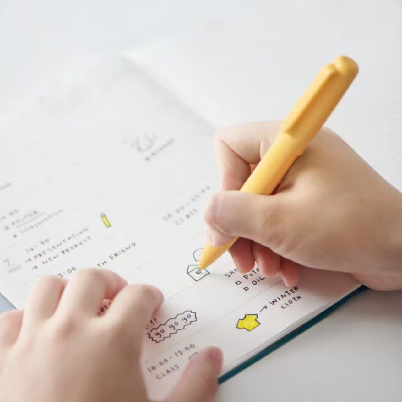 MUJI Compact Ballpoint Gel Pen Cap Type 0.5mm