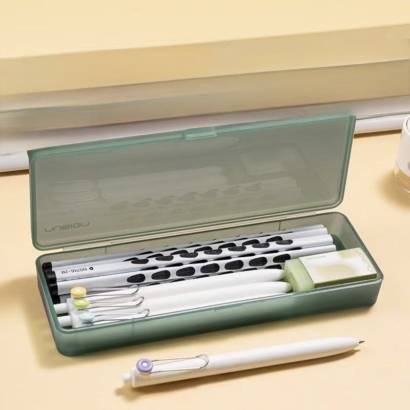 NUSIGN Frosted Plastic Pencil Case