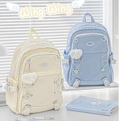 RosyPosy WingWing Series Backpack with Keychain – Cheese