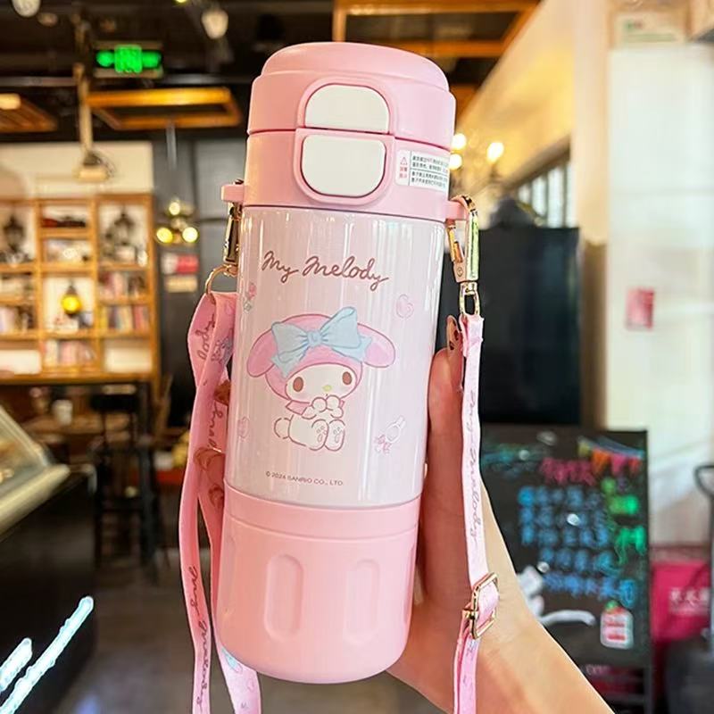 Sanrio Insulated Stainless Steel Water Bottle 480ml - My Melody